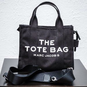 Marc Jacobs Mini Canvas Tote in Black  NWOT